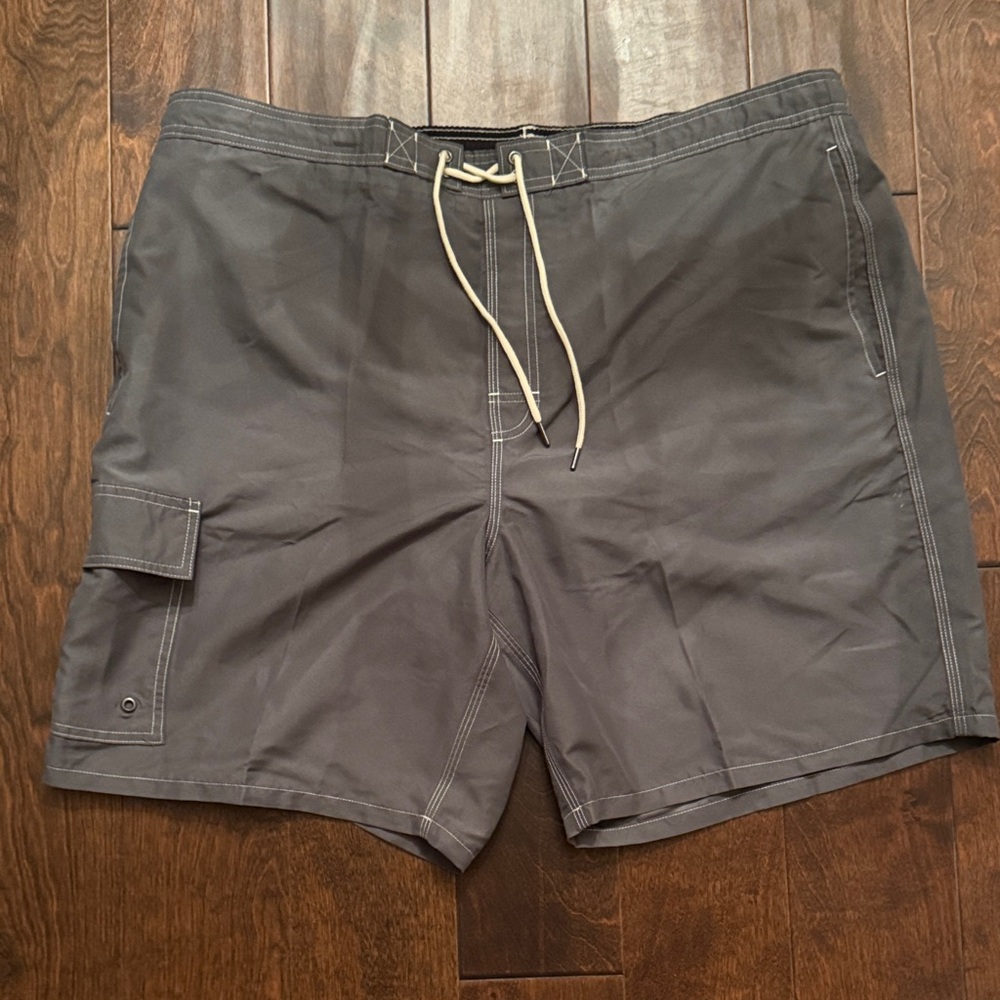 Grey Charcoal Cargo Shorts XXL